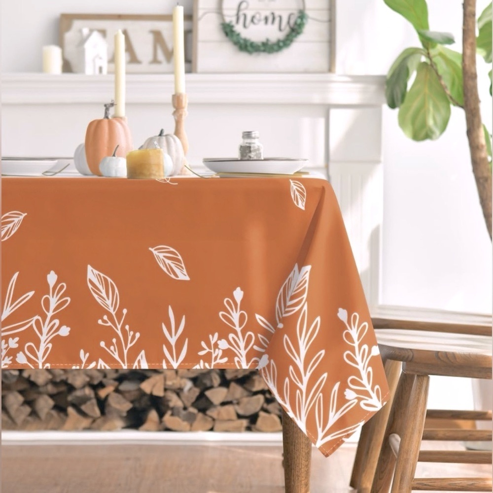 Fall Themed Tablecloth